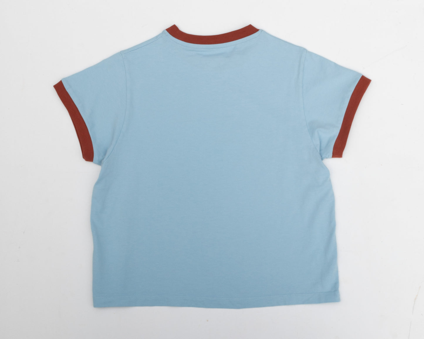 Leasure Queen Contrast Rib, Airy Blue
