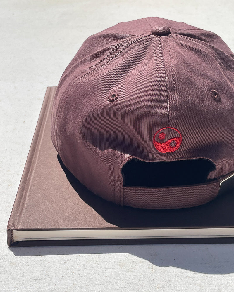 Gorra Statement, caoba oscuro