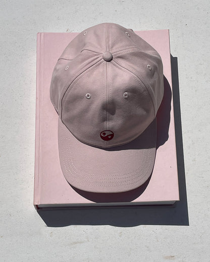 Gorra con logo, Rosa cristal