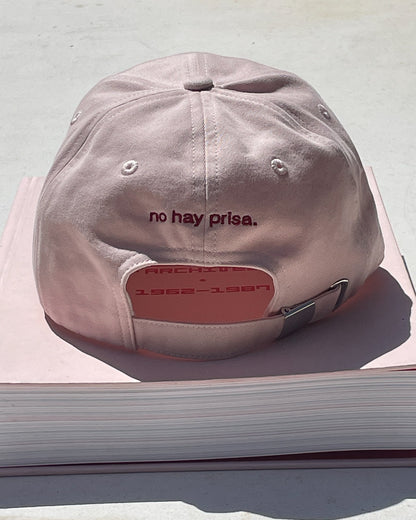 Gorra con logo, Rosa cristal