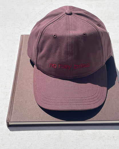 Gorra Statement, caoba oscuro