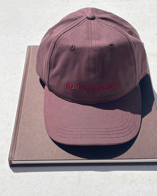 Gorra Statement, caoba oscuro