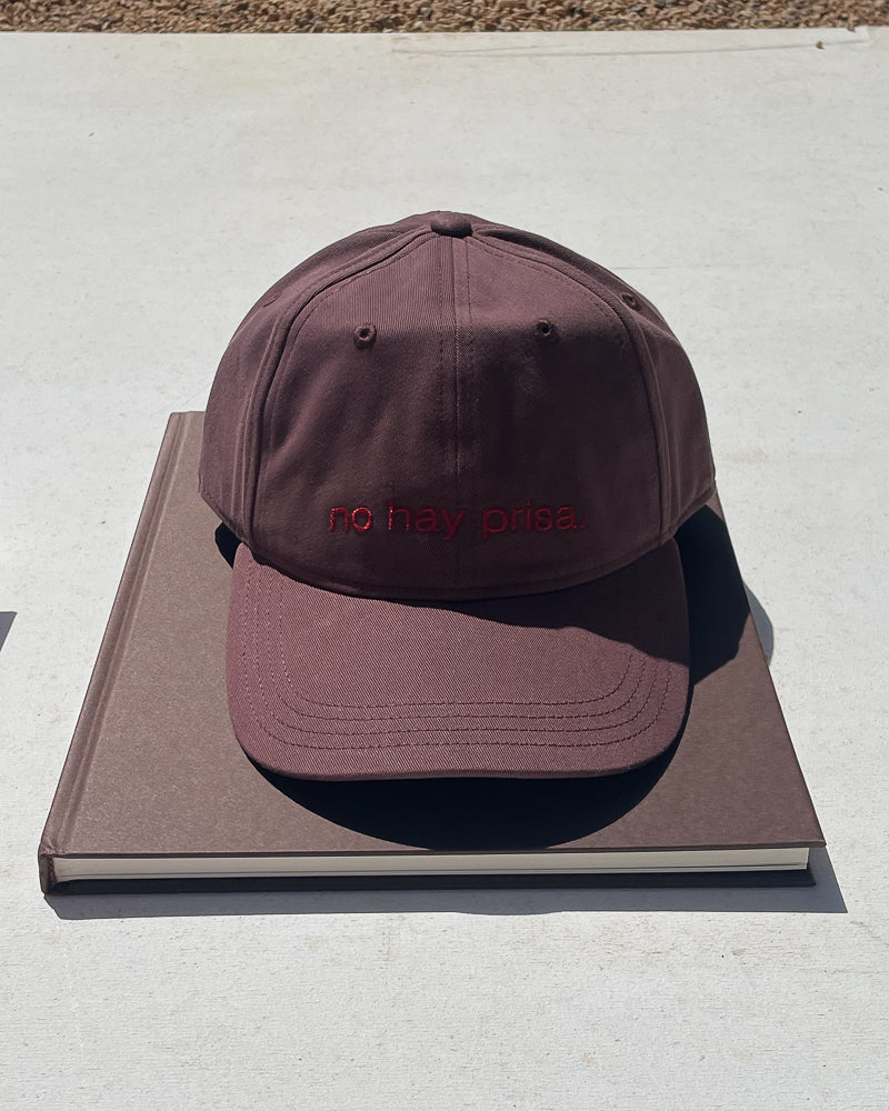 Gorra Statement, caoba oscuro