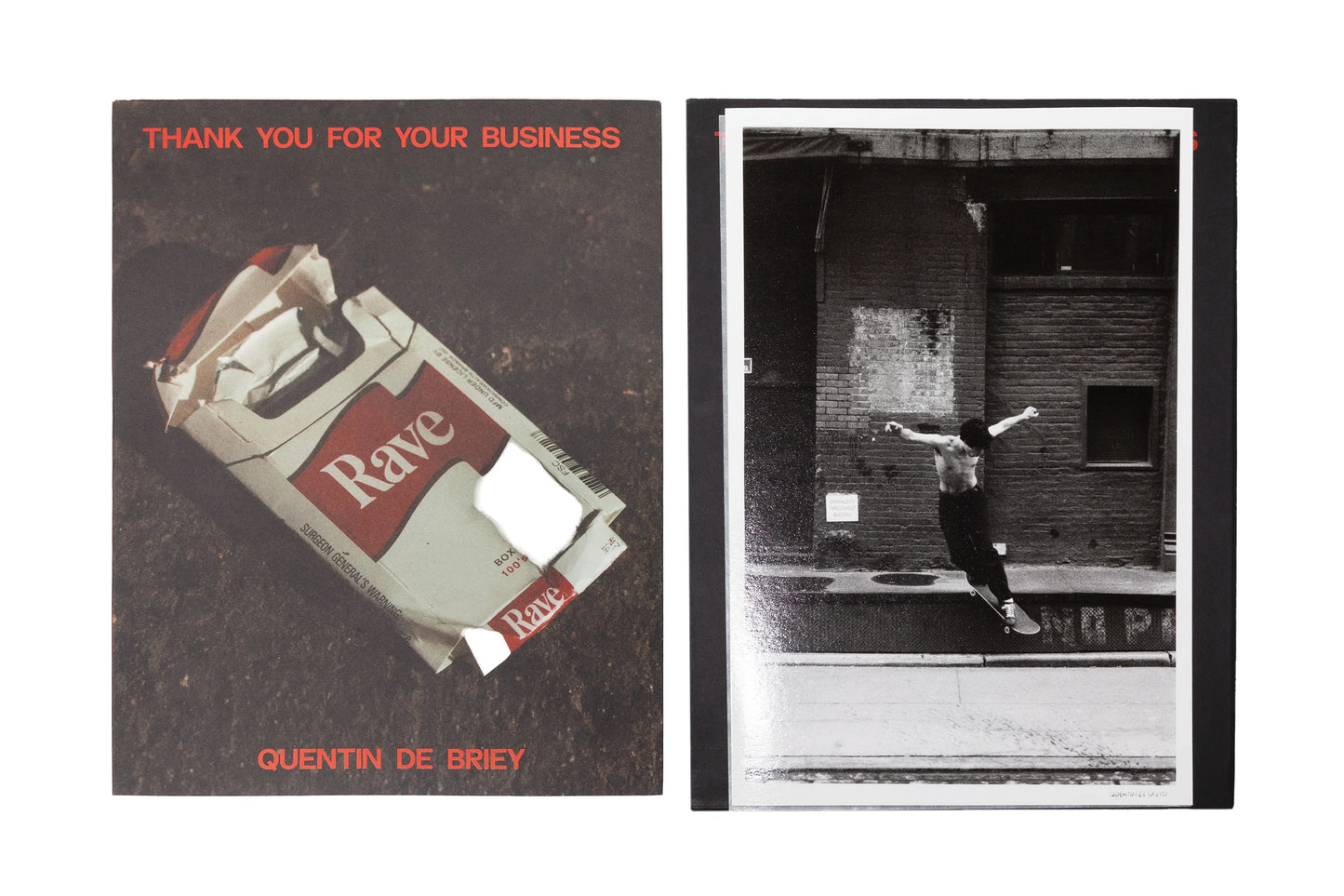 Thank you for your business - Quentin de Briey