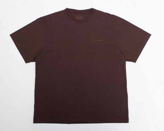 Cosmic Planet T-Shirt, Deep Mahagoni