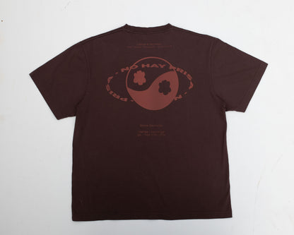 Cosmic Planet T-Shirt, Deep Mahagoni